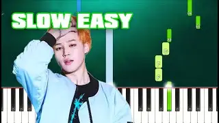BTS - Filter (Slow Easy Piano Tutorial) (Anyone Can Play)