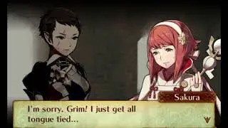 Fire Emblem Fates: Birthright - Female Avatar (My Unit) & Sakura Support Conversations
