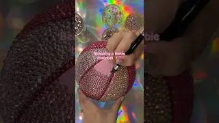 who wants to play ball?✨🩷 #bedazzled #rhinestones