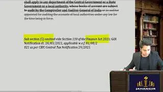 Section 35 - 36 Accounts and Record | GST | Prof Zubair Jahangir