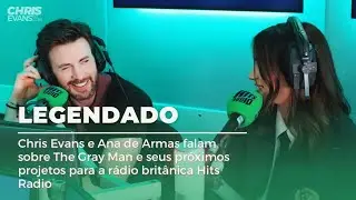 Chris Evans e Ana de Armas em entrevista para Hits Radio | LEGENDADO