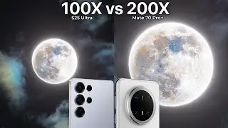 Сравнение тестов Live Zoom на Samsung Galaxy S25 Ultra и Huawei Mate 70 Pro Plus