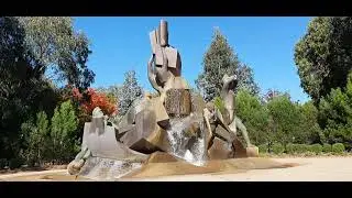 Royal Australian Navy spectacular memorial on Anzac Parade in Canberra