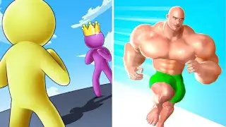 Giant Rush Vs Muscle Rush ✨✨Walkthrough Android iOS Gameplay HT4K