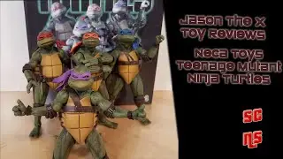 NECA Toys TMNT 7 Inch Scale 1990 Movie Action Figure Toy Review