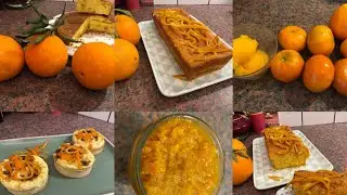 LES MEILLEURS DESSERTS &Agrave; L'ORANGE ET AUX MANDARINES,THE BEST DESSERTS WITH ORANGE AND TANGARINS