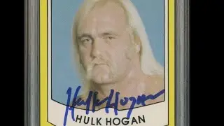 LIVE RARE Hulk Hogan 1982 Wrestling All Stars Auto 1983 Wrestling All Stars PSA ##prowrestling 💪 ❤️