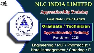 Neyveli NLC India Ltd  Recruitment 2025 - 588 Apprentice Posts - Full details in tamil- How to apply