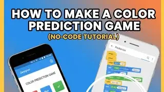 How to Make a Color Prediction Game 🎨 (No-Code Tutorial)