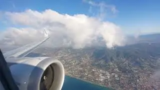 Ryanair Boeing 737 MAX 8 9H-VUV landing at Barcelona El Prat - 4K