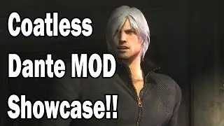 DMC4SE Coatless Dante Mod Showcase