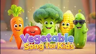 Vegetable Song | Songs for kids | The Singing Walrus