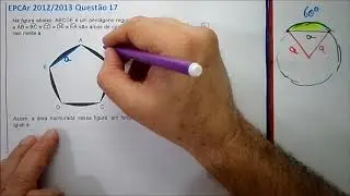 Prova Matemática EPCAr 2012 2013 Questão 17 - Geometria