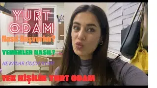 TEK KİŞİLİK İBB YURT ODAM🤩MERAK ETİĞİNİZ SORULAR? #yurt #ibbyurt #odaturu