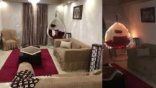 نضف بيتك ورشو ماتعرف مين يخوشو كان لازم اعمل كده وافرش الرسبشن ده واجهه البيت برضو🧹🧼