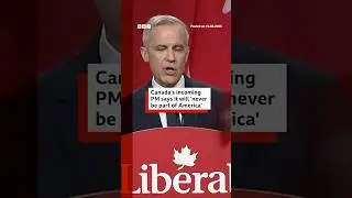 Canada's incoming PM says country will 'never be part of America'. #Canada #US #BBCNews