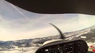 Spinning a DA20-C1 over Carbondale