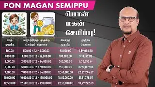 Pon Magan Semippu ஆண் குழந்தைக்கு பொன் மகன் சேமிப்பு Boy Child Saving Plan Pon Magan Semippu Thittam