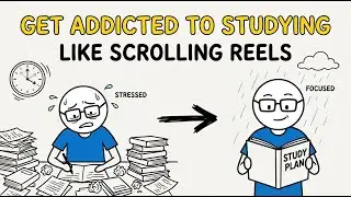 Science Backed: Getting ADDICTED to STUDYING is Easy, Actually.