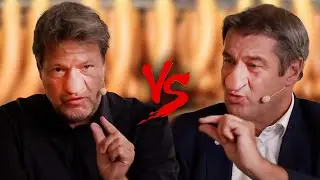 Habeck und Söder streiten über Würstchen