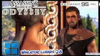 Assassind Creed Odyssey 100% Res High Set 720p Winlator Ludashi v2.8 Android Offline