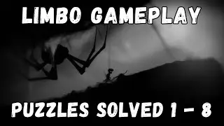 LIMBO Walkthrough Part 1 - WAKING, BEAR TRAPS & SPIDER PUZZLES | No Commentary Gameplay (2025)