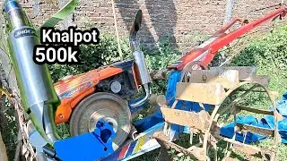 Тест звука выхлопа трактора 500k