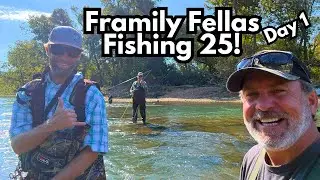 MAJOR FAIL! | Framily Fellas & Sons Trout Fishing 2025! | Day 1 | Rambling
