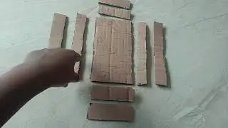 How to make marble game with cardboard