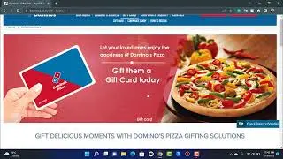 How to Use Domino's Gift Card? 2022 | Redeem Dominos e-Vouchers