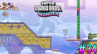 Super Mario Bros. Wonder - Playthrough #34 (Search Party Puzzling Park) [Switch]