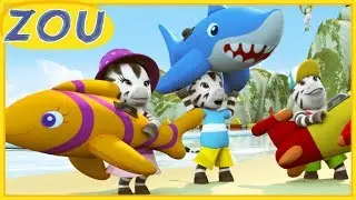 Zou en Fran&ccedil;ais 🏄 LE COURSE AQUATIQUE 🌊 Dessins anim&eacute;s