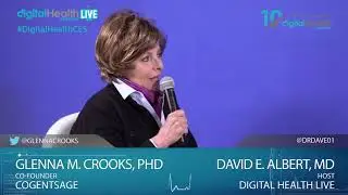 Interview Glenna Crooks/CogentSage - Digital Health Live Studio - #CES2019 #DHS19