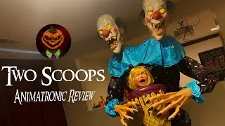 Two Scoops Animatronic Review - Spirit Halloween 2021 - 2022 Prop 🤡 🤡