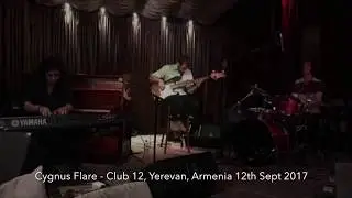 Caroline Scott drum solo and Cygnus Flare finale live in Yerevan