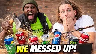 Epic Weapons Test With Fizzy Drinks &mdash; Who Wins? (Funny Moments!)