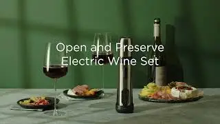 3-in-1 Electric Corkscrew and Preserver