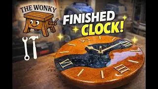 Dad's clock project finally finished!