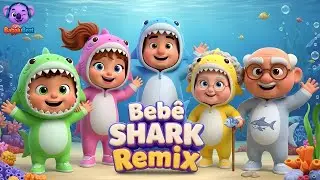 Beb&ecirc; Shark Remix - M&uacute;sica Infantil