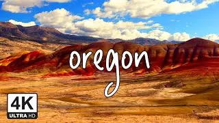 Oregon 4K - Beautiful Relaxing Music to Relieve Stress and Anxiety (4k UHD)