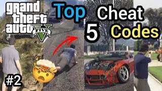 🔥TOP 5 GTA 5 Cheat Codes That Will BLOW Your Mind 🤯 #2