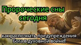 Пророческие сны сегодня: как распознать предупреждения Бога в духовной войне!