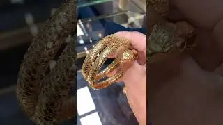 Gold Snake Bracelet