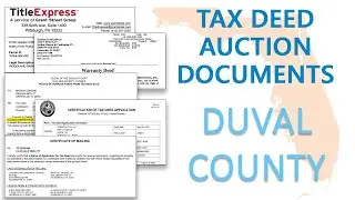 Duval County - Locate all Info and Documents for Tax Deed Auction Excess Proceeds Claims
