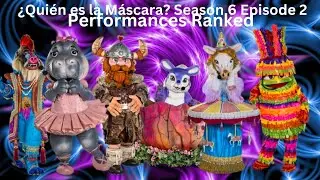 ¿Quién es la Máscara? Season 6 Episode 2 Performances Ranked