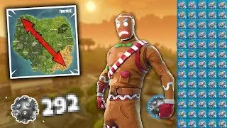 Using ONLY Impulse Grenades to TRAVEL ACROSS the Map in Fortnite!