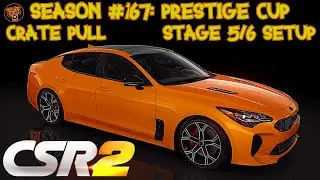 Season #167 in CSR2: Prestige Cup with KIA Stinger GT