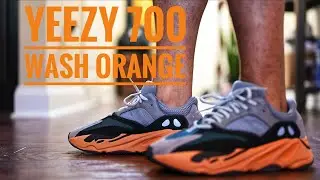 YEEZY 700 WASH ORANGE REVIEW & ON FEET!