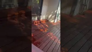 #Power washing and stain a deck#diy #design #painting