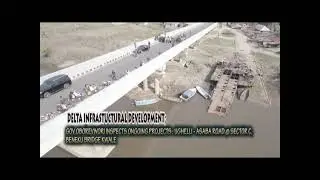 Delta; Arial View Of Ongoing Dualization Of Ughelli-Asaba Road @Sector C, Beneku Bridge Kwale